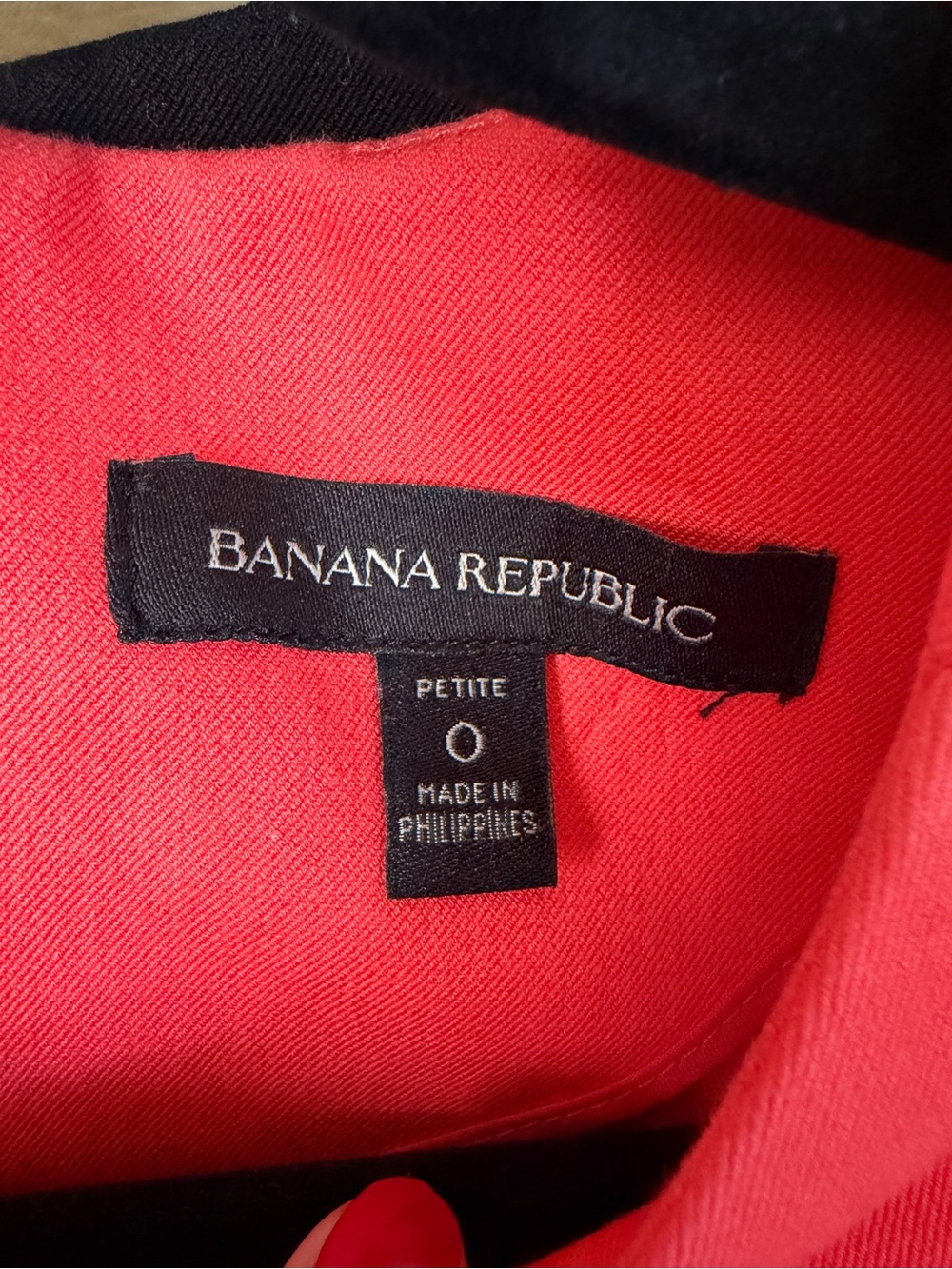 Banana Republic Coral-Red Sleeveless Sheath Dress - Picture 3 of 4